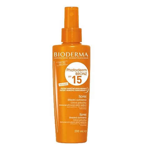 bioderma photoderm bronz 15|Photoderm BRONZ Spray SPF 15 .